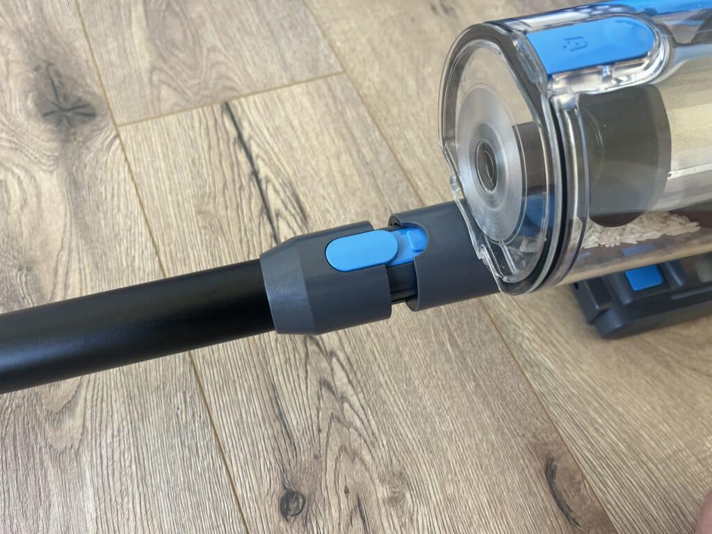 Nadeel Rita steelstofzuiger