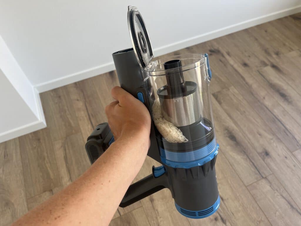 Opvangbakje voor stof