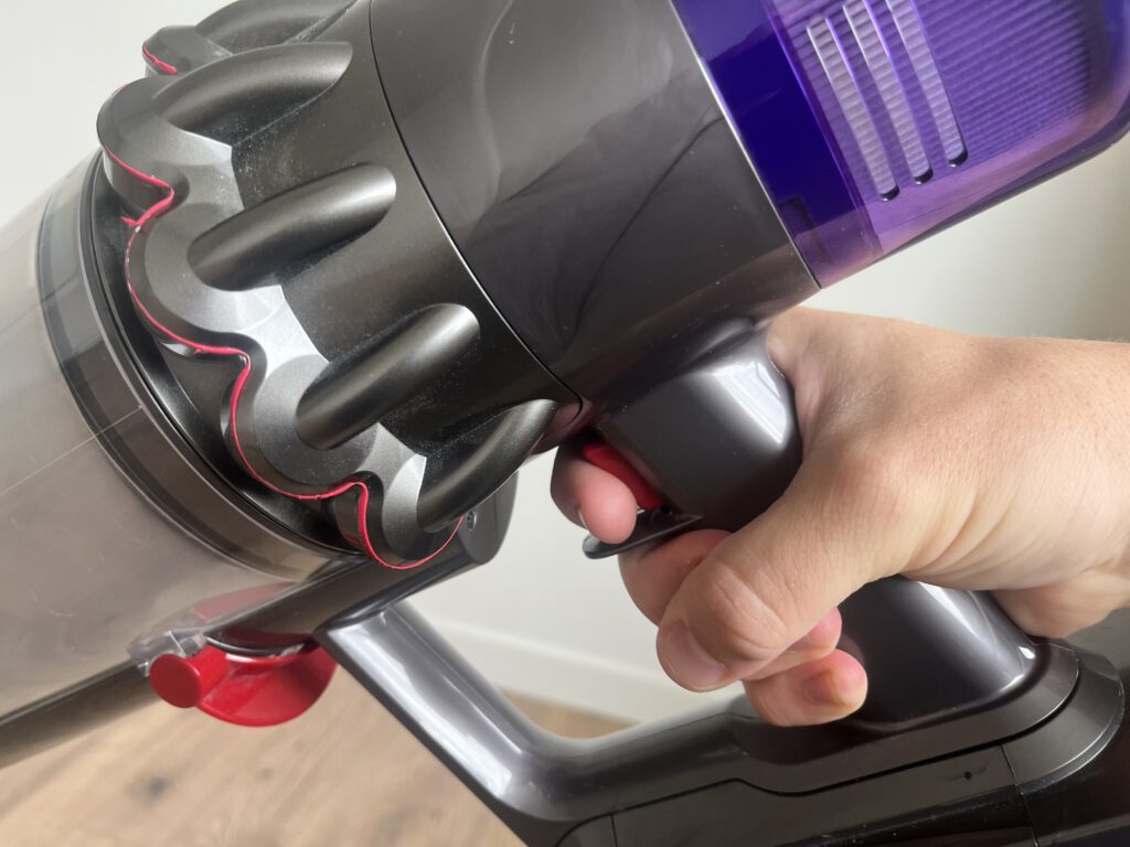 Trigger Dyson V11 is niet fijn