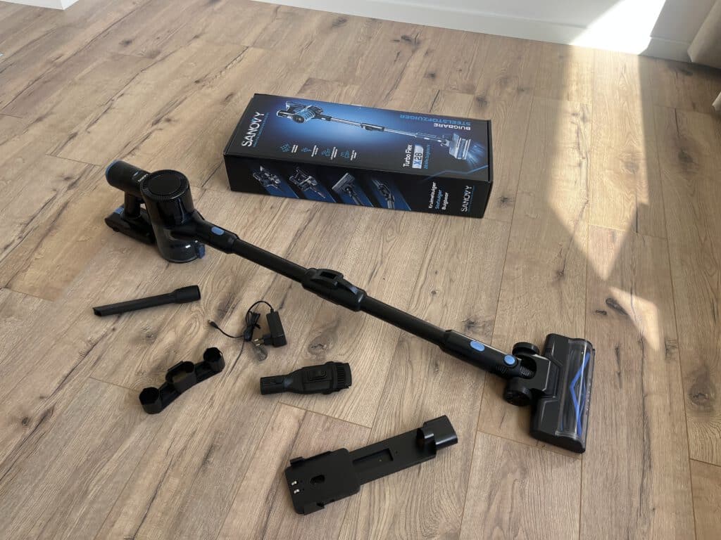 Sanovy Turbo Flex X28 steelstofzuiger test