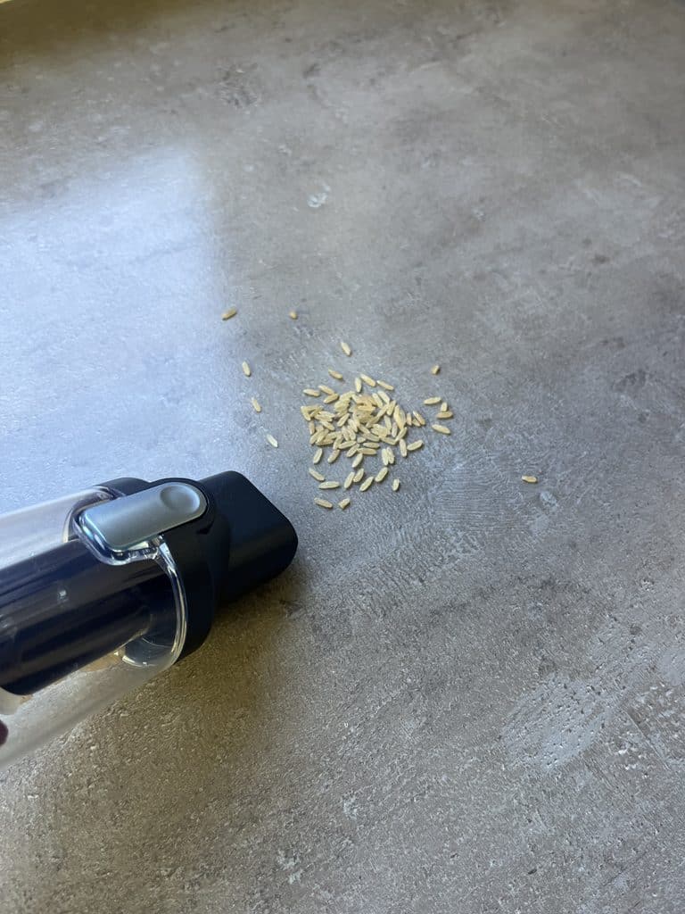 Zuigkracht Samako kruimeldief met rijst